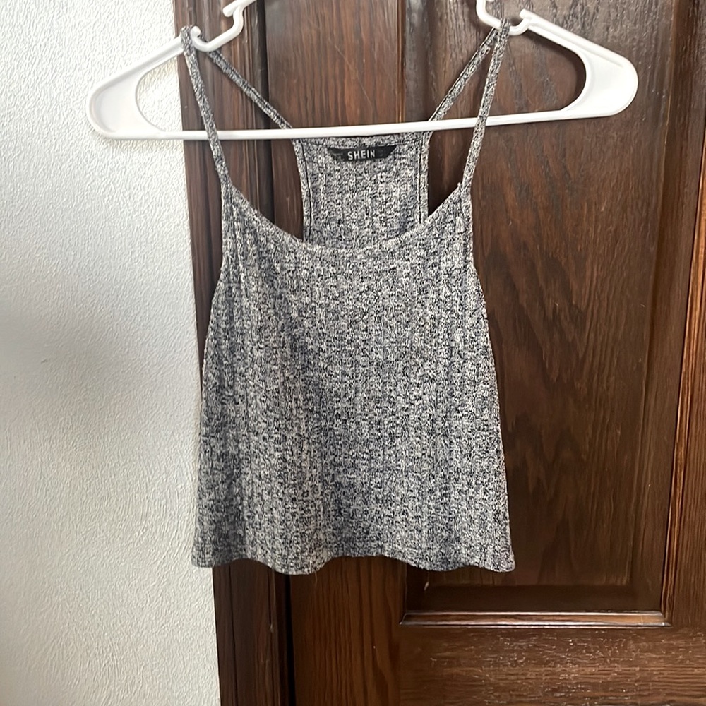 Shein crop top amazing with high waisted leggings or anything really